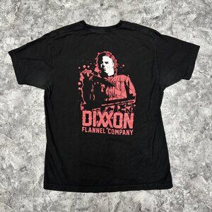 Dixxon Flannel Mens Michael Myers Short Sleeve T-Shirt Halloween Size L